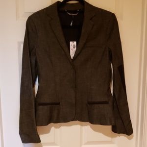 Poleci grey and black blazer